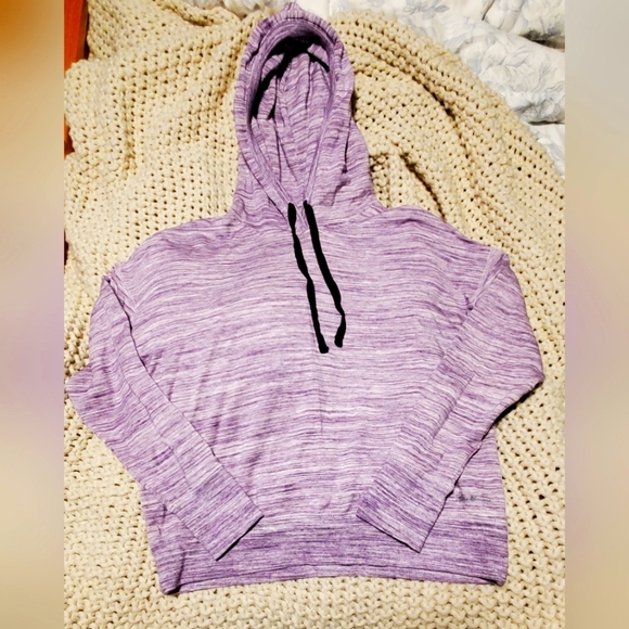 Eddie Bauer purple white space dye Hoodie Small/Medium - Picture 2 of 9